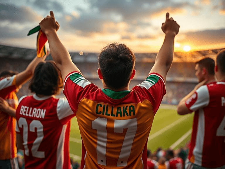 Fans Supporting teams